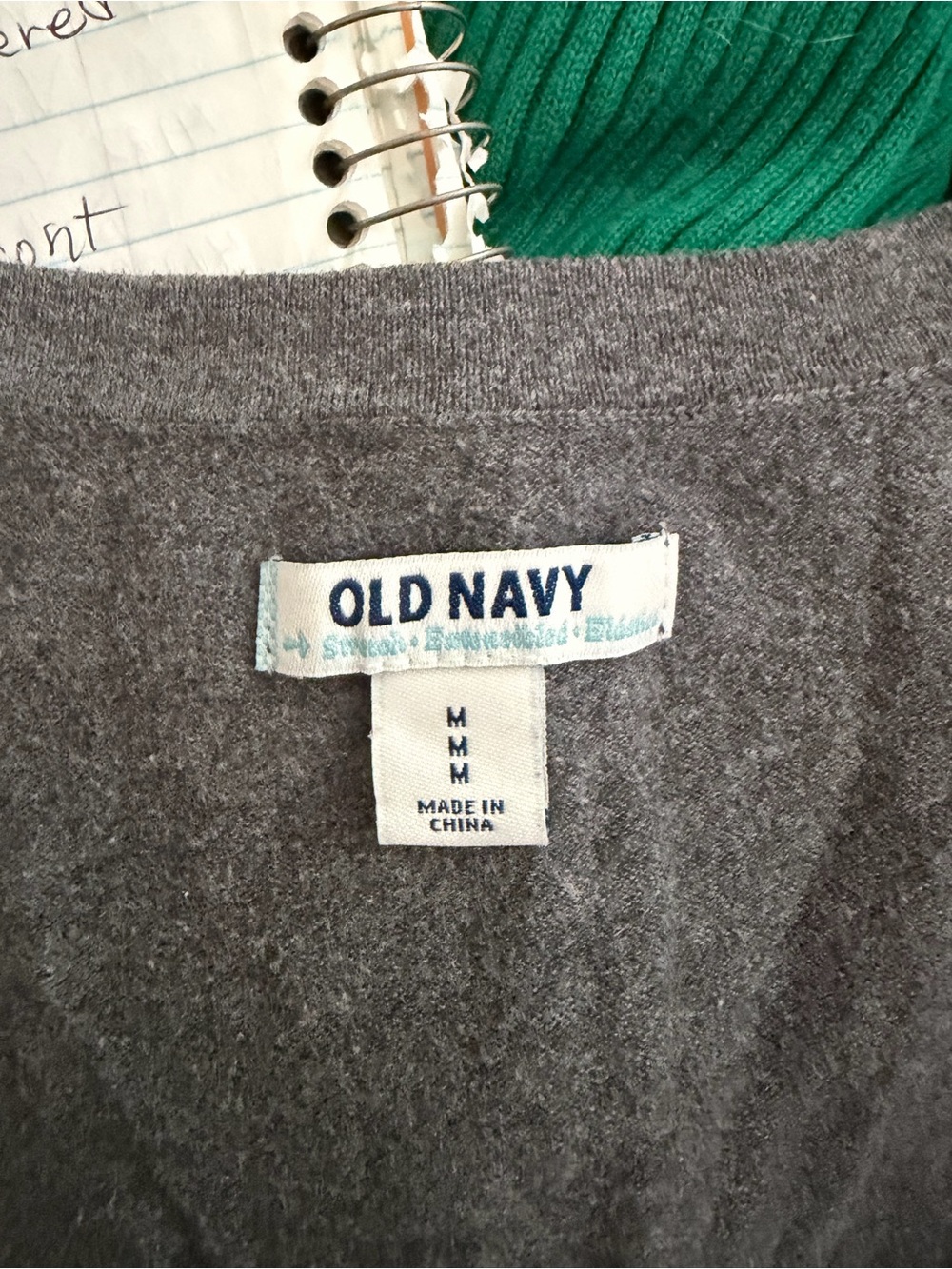 Old Navy Classic Women's Gray Button-Front Cardigan Jacket - Picture 3 of 3